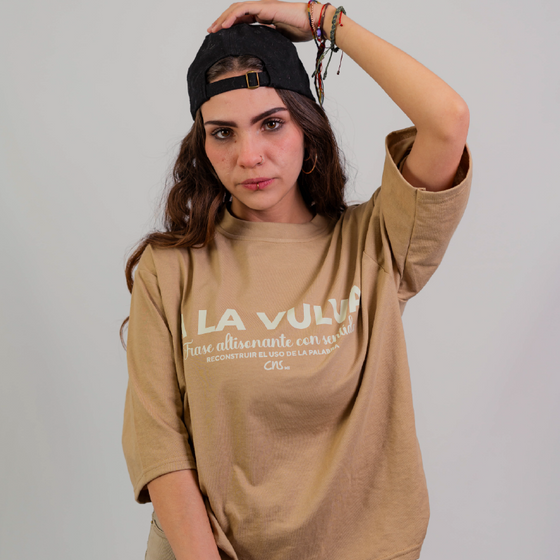 Oversize A la vulva - Café